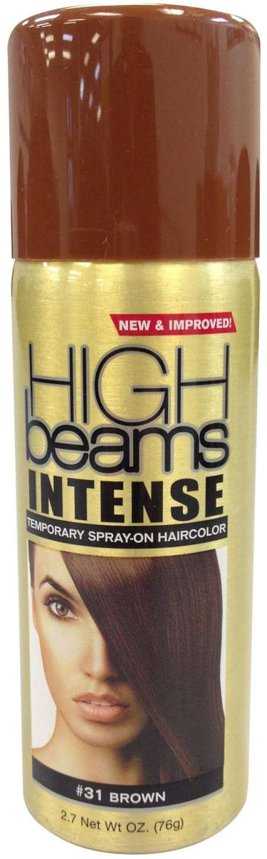 High Beams Intense Temporary Spray-On Haircolor #31 Brown 2.7 Oz - ANNS BEAUTY SUPPLY
